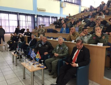 Στην πολυεθνική άσκηση ΗΝΙΟΧΟΣ 2017 στην αεροπορική βάση της Ανδραβίδας ο Π.Καμμένος (φωτό)